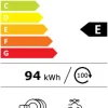 Einbauküche Nordic, weiß/schiefergrau, inkl. AEG Elektrogeräte