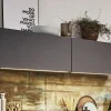 Einbauküche Perfect soft/Bali, graphit, inkl. AEG Elektrogeräte