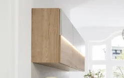 Einbauküche Stadum, Eiche Sienna Nachbildung, inkl. Bosch Elektrogeräte