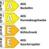 Einbauküche Stadum, Nussbaum Milano Nachbildung, inkl. AEG Elektrogeräte