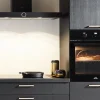 Einbauküche Structura, Eiche Nero Nachbildung, inkl. Elektrogeräte