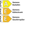 Einbauküche Sunta/Esilia, koralle/fjordblau, inkl. Siemens Elektrogeräte