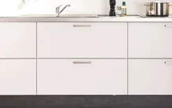 Einbauküche Uno/Comet, polarweiß, inkl. Siemens Elektrogeräte