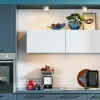 Einbauküche Uno, graphit, inkl. AEG Elektrogeräte