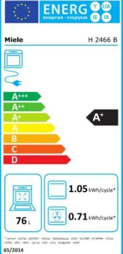 Einbauküche Uno, graphit matt, inkl. Miele Elektrogeräte