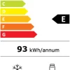 Einbauküche Uno, graphit/weiß, inkl. AEG Elektrogeräte