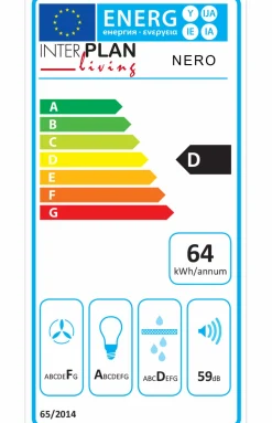 Einbauküche Wida, anthrazit, inkl. Elektrogeräte