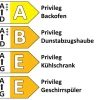 Einbauküche Wida, kaminrot, inkl. Privileg Elektrogeräte