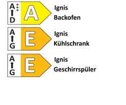 Einbauküche Wida/Plamos, Wildeiche Nachbildung/anthrazit matt, inkl. Elektrogeräte
