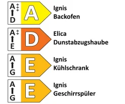 Einbauküche Win/Base, weiß, inkl. Elektrogeräte
