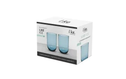 2er-Set Longdrinkbecher sage, Like Ice, 380 ml