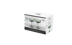 2er-Set Sekt-/Dessertschale sage, Like Saga, 120 ml
