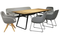 Essgruppe Tavia, Charakter Eiche massiv geölt