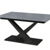 Esstisch Comedor, Beton Nachbildung, inkl. Ausziehfunktion