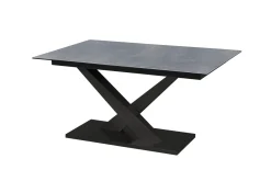 Esstisch Comedor, Beton Nachbildung, inkl. Ausziehfunktion