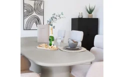 Esstisch Maranola, beige/grau