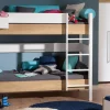 Etagenbett Kira, kreideweiß, 90 x 200 cm
