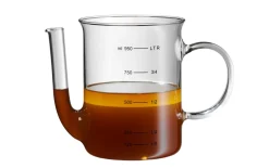 Fettreduzierkanne aus Glas, 0,75 l