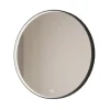 Flächenspiegel mit Spiegelheizung Moyo, schwarz, 80 cm