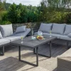 Garten-Couchtisch Bern/Keramo, grau/anthrazit