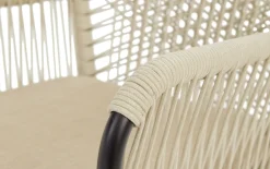Gartenstuhl Raipur, beige/anthrazit