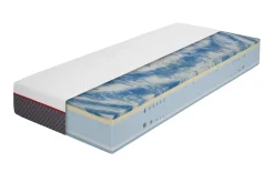 Gelschaum/Viskoelastik-Matratze G490, weiß, 90 x 200 cm