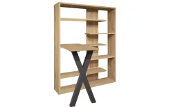 Gestell für Tischplatte Tetrix, anthrazit, 50 x 101 cm