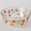 Glasschale Fruits, orange/rot, 23,3 cm