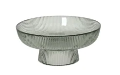 Glasservierplatte, grün, 11,5 cm