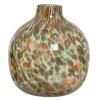 Glasvase, mehrfarbig, 22 cm