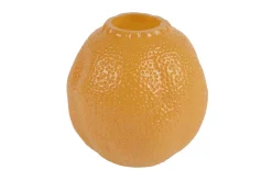 Glasvase Orange, orange, 17,8 cm