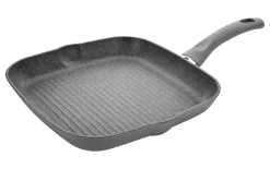 Grillpfanne Calabria in schwarz, 28 cm