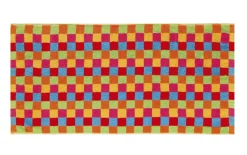 Gästetuch Lifestyle Karo, multicolor, 30 x 50 cm
