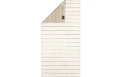 Handtuch Balance Streifen, natur, 50 x 100 cm