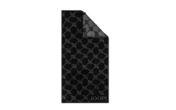 Handtuch Classic Cornflower, schwarz, 50 x 100 cm