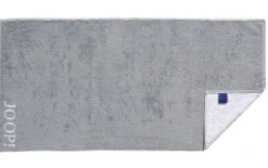 Handtuch Classic Doubleface, silber, 50 x 100 cm