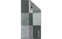 Handtuch Divided Squares, salbei, 50 x 100 cm