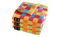 Handtuch Lifestyle Karo, multicolor, 50 x 100 cm