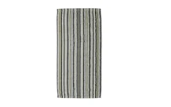 Handtuch Lifestyle Streifen, kiesel, 50 x 100 cm