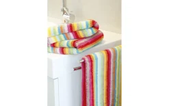 Handtuch Lifestyle Streifen, multicolor hell, 50 x 100 cm