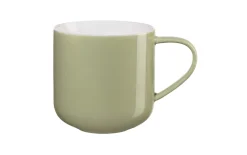 Henkelbecher coppa bamboo, Porzellan, grün, 0,4l