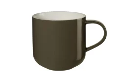 Henkelbecher coppa earth, Porzellan, braun, 0,4l