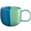 Henkelbecher Joy, blau/grün, 0,4 l