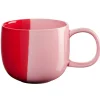 Henkelbecher Joy, rot/rosa, 0,4 l