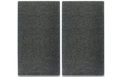 Herdabdeck- /Schneideplatten in Granit-Nachbildung 2er-Set , 30 x 52 cm