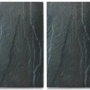 Herdabdeck-/Schneideplatten in Schiefer-Nachbildung 2er-Set, 30 x 52 cm