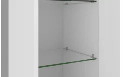 Highboard Casablanca, weiß Hochglanz