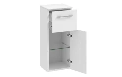 Highboard Casablanca, weiß Hochglanz