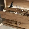 Highboard Caya, Kerneiche Umato gebürstet