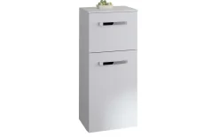 Highboard Fokus 4010, weiß Hochglanz